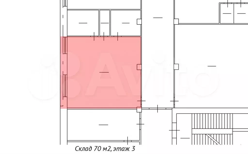 Сдам Склад 70 м2 - Фото 0