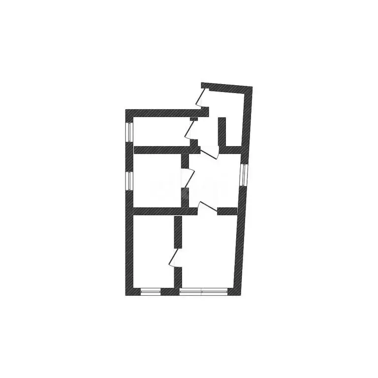 Дом в село Валуй, Луговая улица (45.3 м) - Фото 1