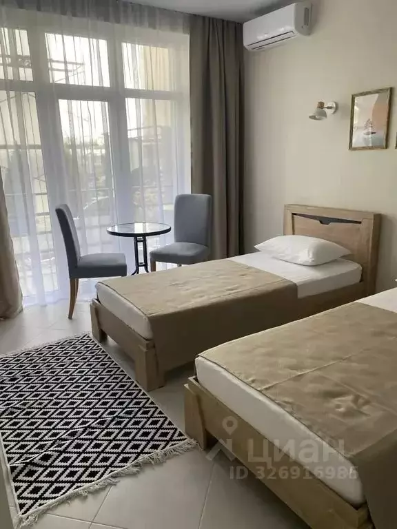 Комната Крым, Феодосия муниципальный округ, с. Береговое ул. ... - Фото 1