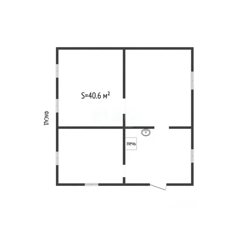 Дом в Алтайский край, Бийск ул. Максима Горького, 27А (41 м) - Фото 1