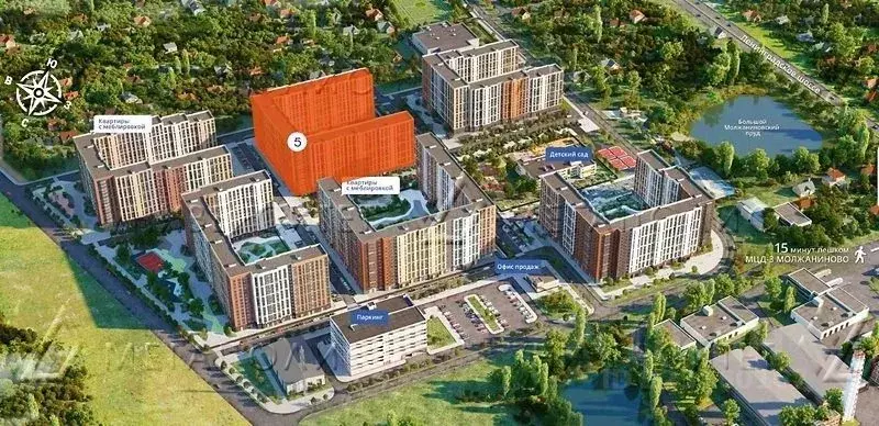 Помещение свободного назначения в Москва Ленинградское ш., 228к5 (75 ... - Фото 1