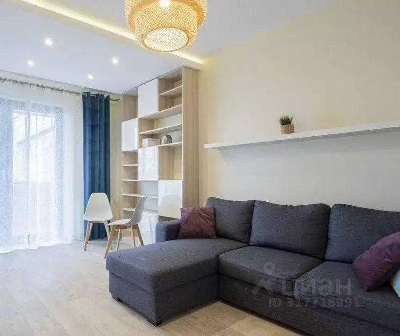 Квартира, 2 комнаты, 56.8 м - Фото 0
