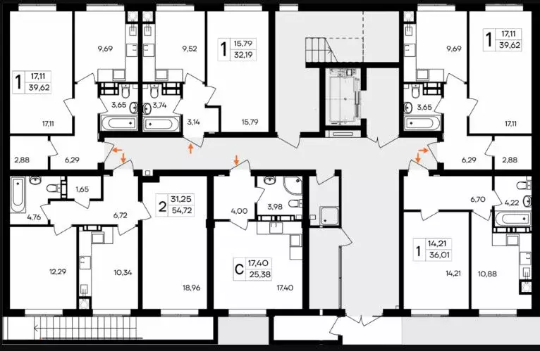 2-к кв. Крым, Симферопольский район, Гвардейское пгт, Республика жилой ... - Фото 2