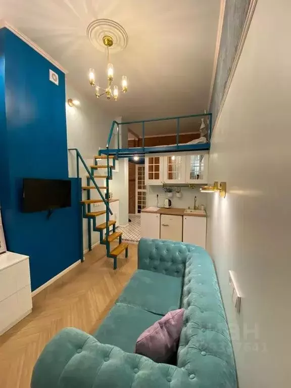 Студия Санкт-Петербург Лермонтовский просп., 10/53 (24.0 м) - Фото 1