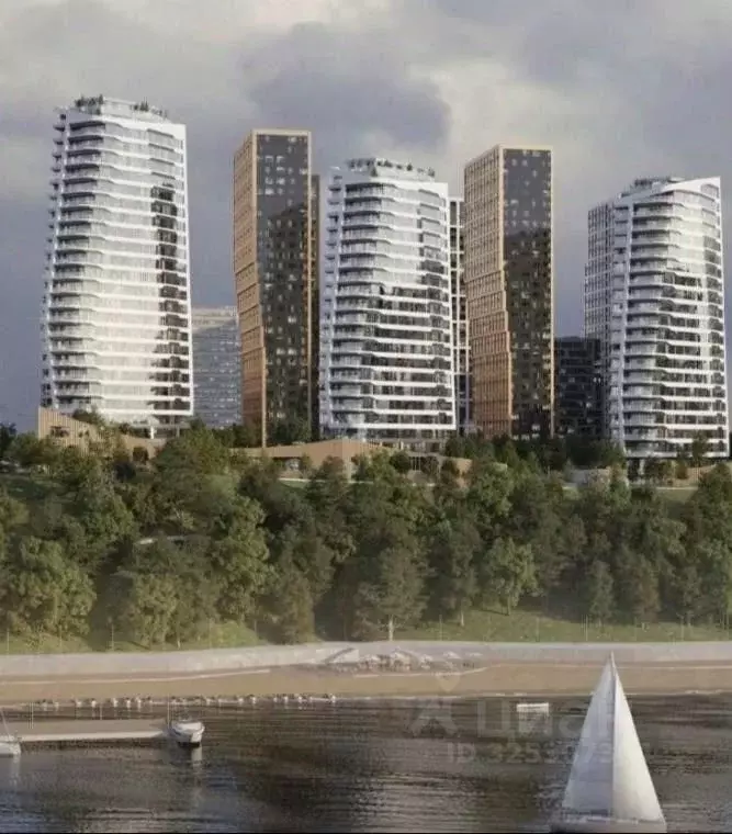 1-к кв. Самарская область, Самара Грин Ривер жилой комплекс (40.1 м) - Фото 1