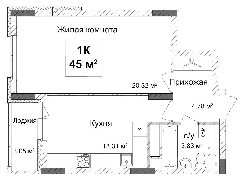 1-к кв. Нижегородская область, Нижний Новгород Высоково жилрайон, ... - Фото 0