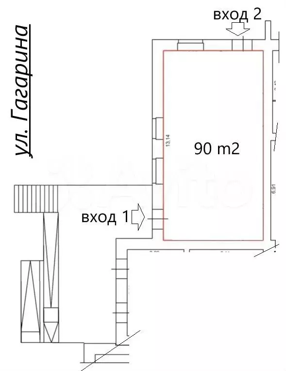 От собственника, от 45 до 90 м - Фото 0