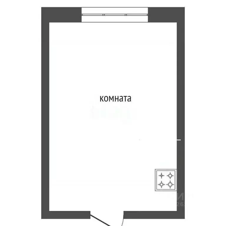Комната Костромская область, Кострома ул. Коммунаров, 1 (12.5 м) - Фото 2