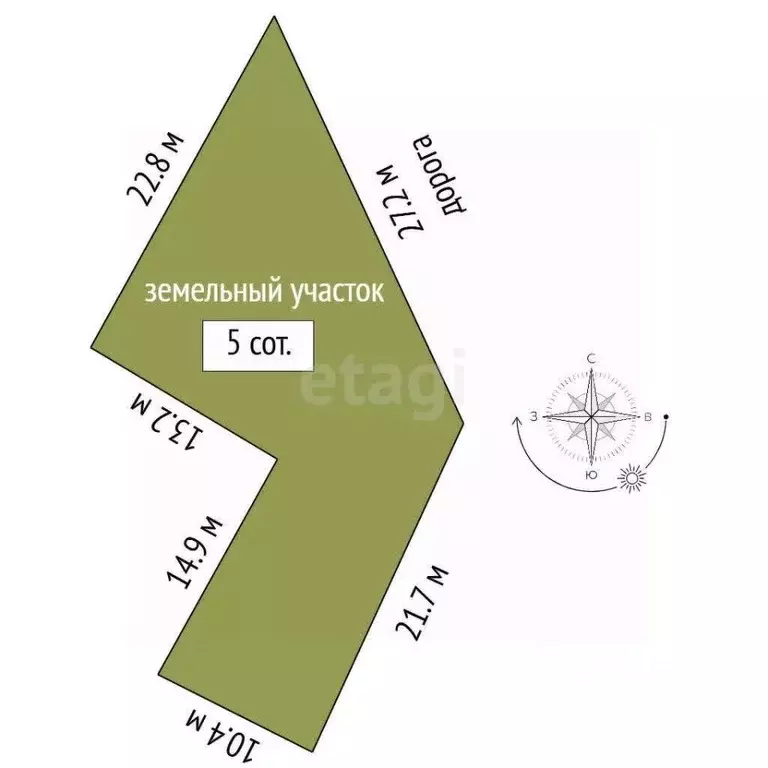 Участок в Севастополь ш. Фиолентовское, 18А (5.0 сот.) - Фото 1