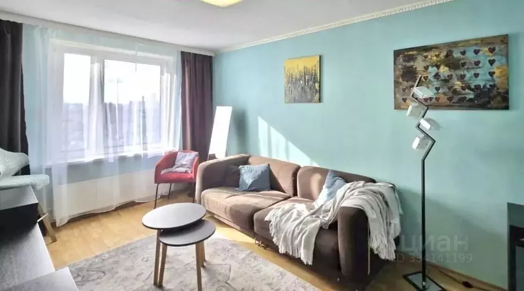 2-к кв. Москва Смоленский бул., 6-8 (48.0 м) - Фото 1