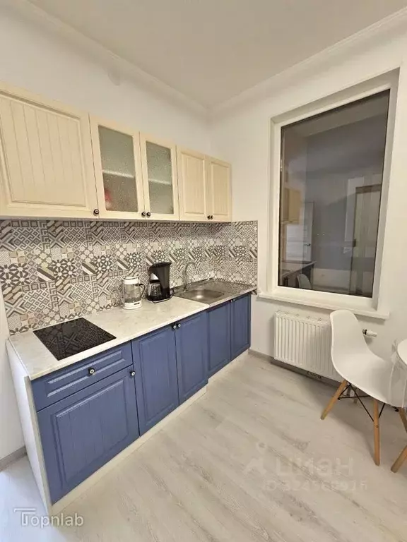 Студия Санкт-Петербург аллея Арцеуловская, 19 (25.22 м) - Фото 2