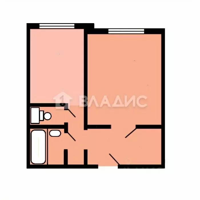 1-к кв. Москва Дмитровское ш., 169К7 (41.2 м) - Фото 2