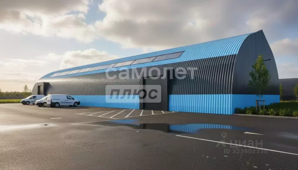 Склад в Московская область, Чехов муниципальный округ, д. Лешино 45 ... - Фото 1