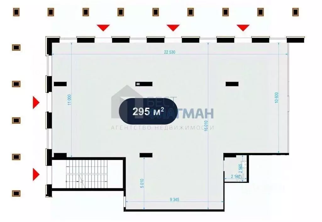 Помещение свободного назначения в Москва Выборгская ул., 18 (295 м) - Фото 2
