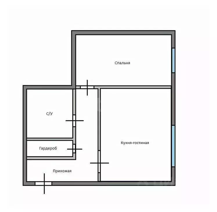 2-к кв. Татарстан, Казань ул. Баки Урманче, 10 (64.9 м) - Фото 2