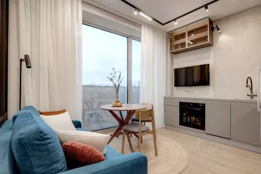 2-к кв. Москва ул. Даниловский Вал, 1А (33.7 м) - Фото 1