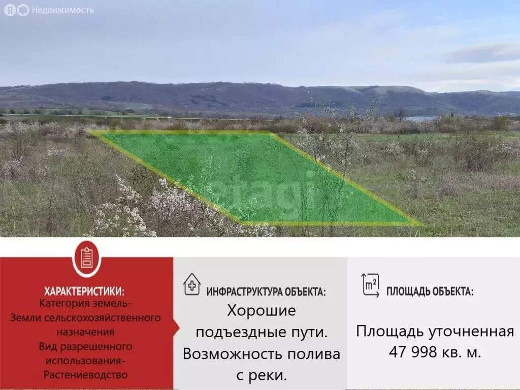 Участок в Симферопольский район, Трудовское сельское поселение, село ... - Фото 1