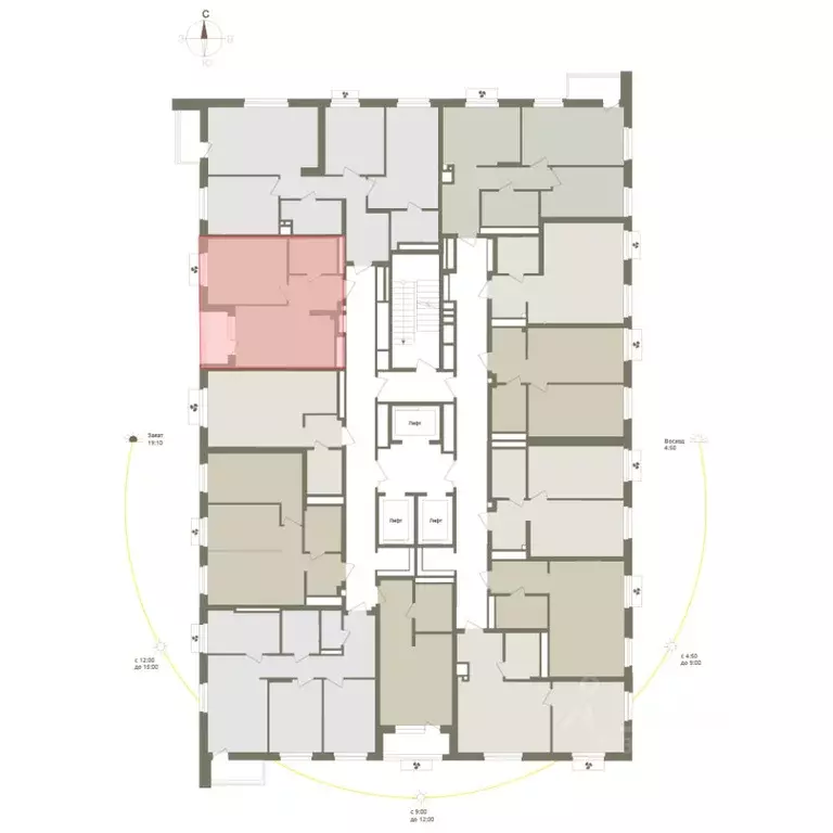 1-к кв. Башкортостан, Уфа Родина Парк жилой комплекс (40.7 м) - Фото 2