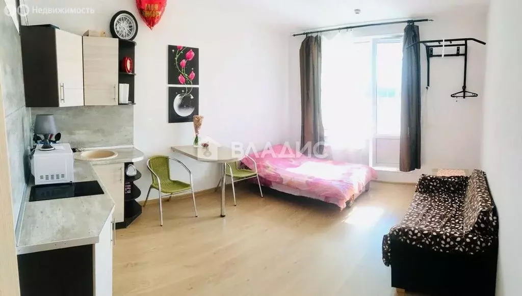 Квартира-студия: Кудрово, проспект Строителей, 20 (23 м) - Фото 1