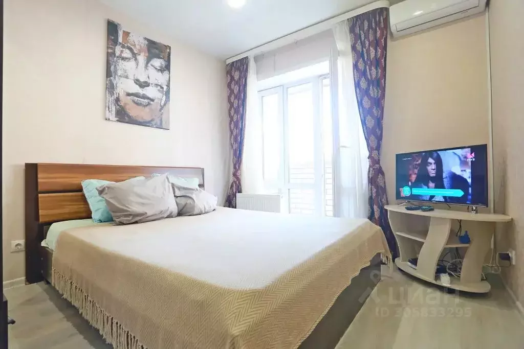 Студия Липецкая область, Липецк ул. Артемова, 5А (31.0 м) - Фото 1