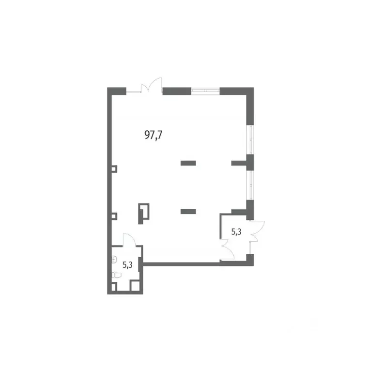 Помещение свободного назначения в Санкт-Петербург ул. Академика ... - Фото 2