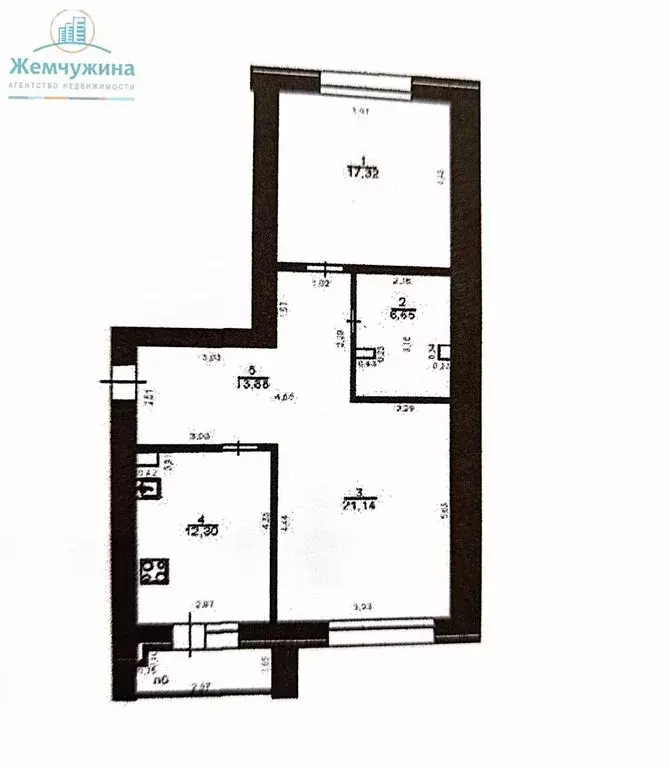 2-комнатная квартира: Димитровград, улица Славского, 18А (71.3 м) - Фото 2