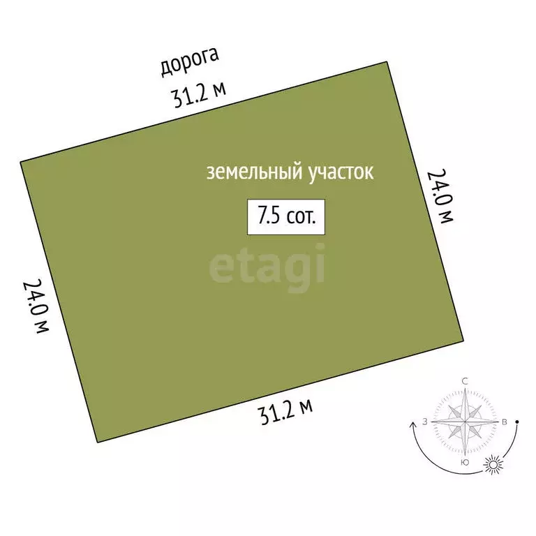 Участок в Тюменский муниципальный округ, ДНТ Воскресенье-1, Светлая ... - Фото 1