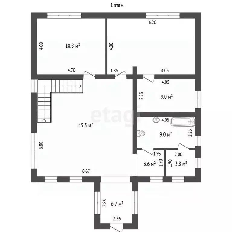 Дом в Тамбовская область, Тамбовский муниципальный округ, с. Стрельцы ... - Фото 2