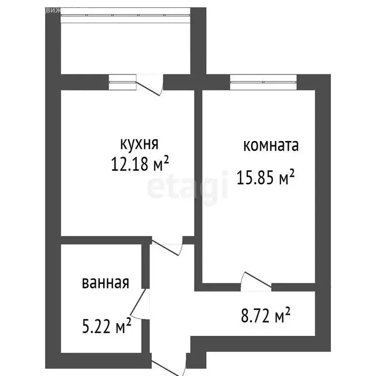 1-комнатная квартира: Воронеж, Олимпийский бульвар, 12 (42 м) - Фото 1