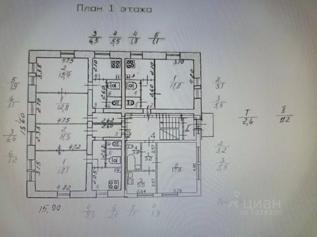1-к кв. Санкт-Петербург Гражданский просп., 80К3 (29.3 м) - Фото 2