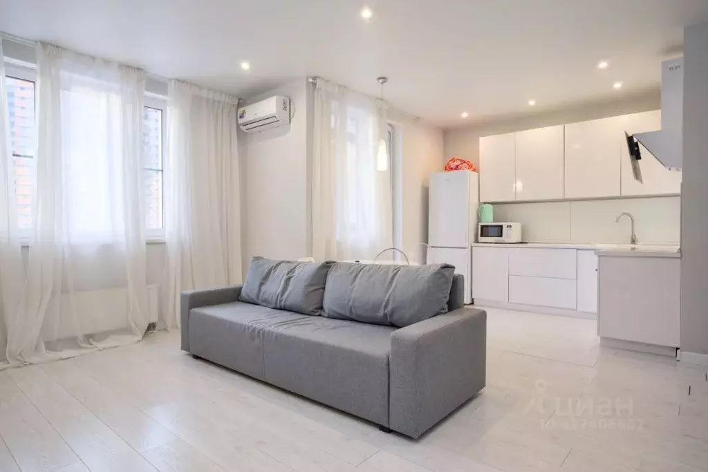 1-к кв. Московская область, Одинцово ул. Сколковская, 3А (39.0 м) - Фото 0