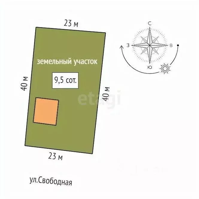 Дом в Амурская область, Благовещенск Свободная ул., 83 (28 м) - Фото 1