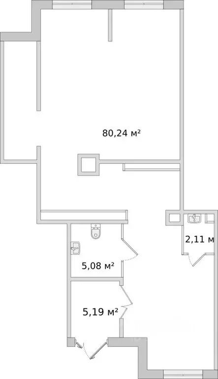 Помещение свободного назначения в Санкт-Петербург ул. Плесецкая, 24 ... - Фото 1