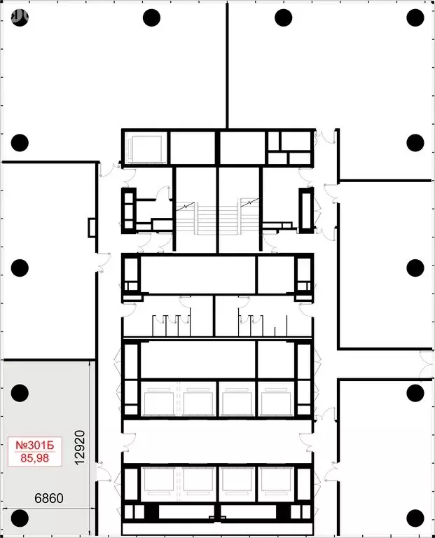 Офис (85.98 м) - Фото 2