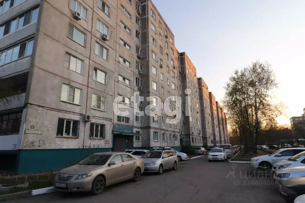 1-к кв. Хабаровский край, Хабаровск Краснореченская ул., 169 (33.0 м) - Фото 0