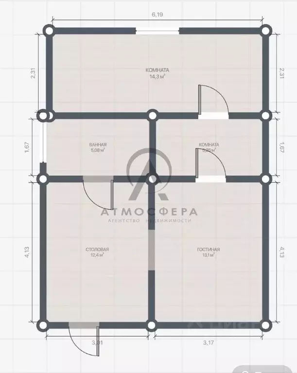 Дом в Краснодарский край, Апшеронский район, Нефтегорское городское ... - Фото 2