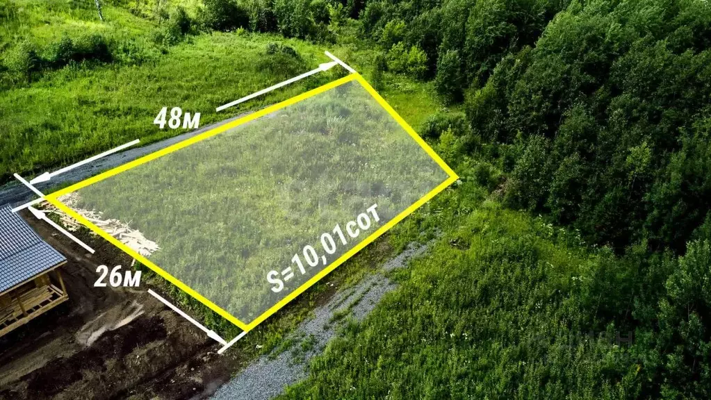 Участок в Томская область, Томский район, Поселок Зональная ст. ул. ... - Фото 1