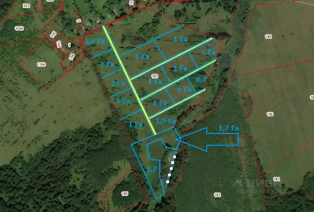 Участок в Тверская область, Зубцовский муниципальный округ, д. ... - Фото 1