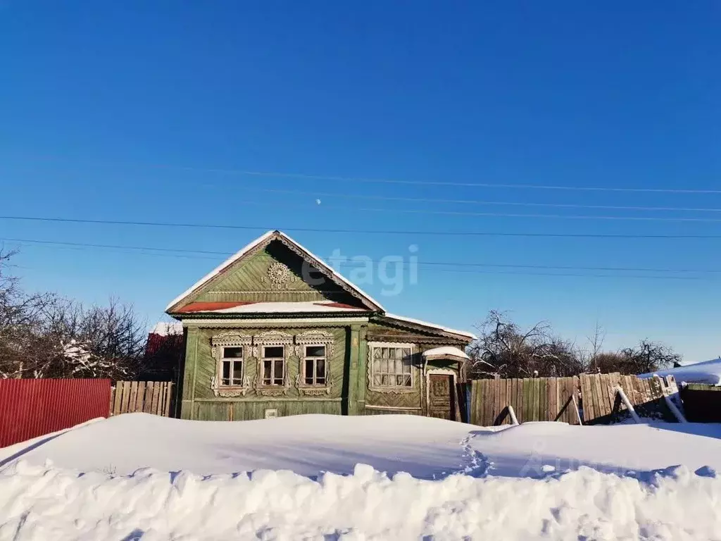 Дом в Владимирская область, Меленковский район, Денятинское ... - Фото 1