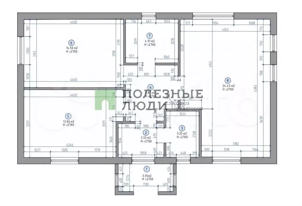 Дом 80 м на участке 8 сот. - Фото 0