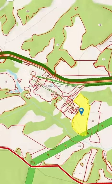 Участок в Тульская область, Дубенский район, Воскресенское с/пос, д. ... - Фото 2