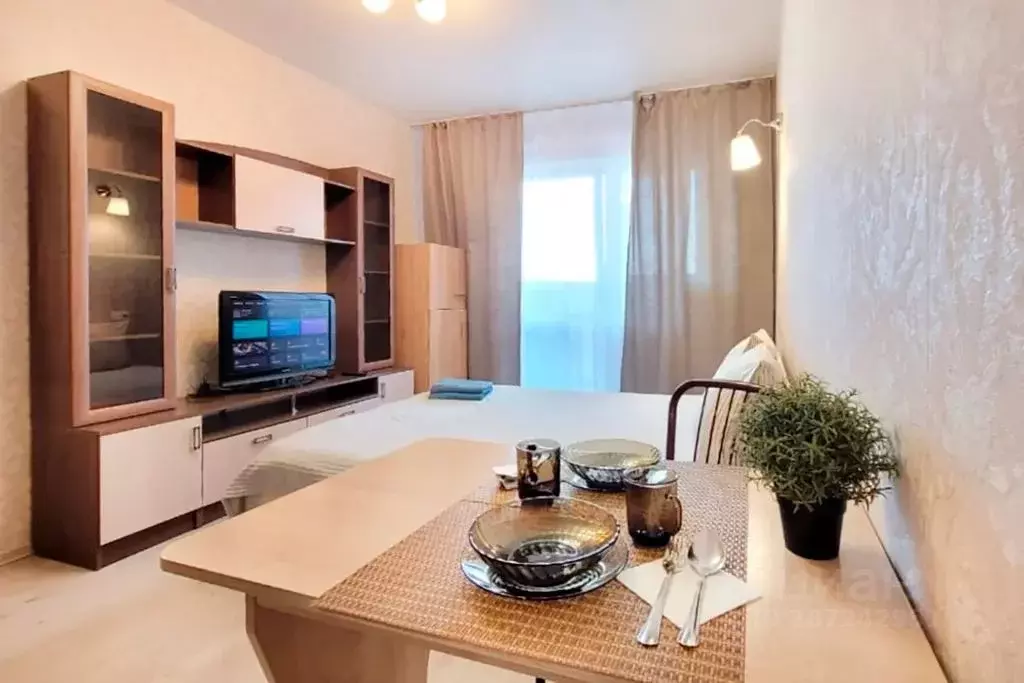Студия Алтайский край, Барнаул просп. Строителей, 18 (24.0 м) - Фото 0