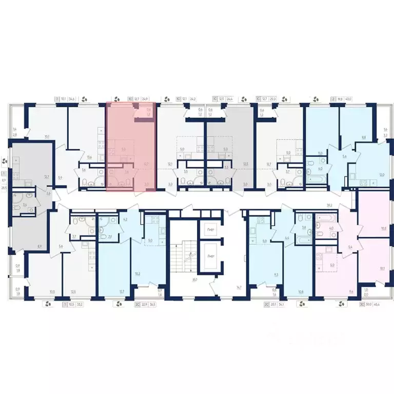 1-к кв. Башкортостан, Уфа бул. Яркий (24.9 м) - Фото 1