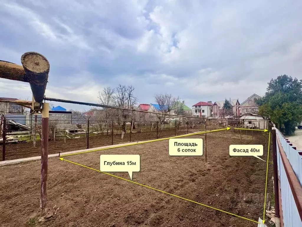 Участок в Краснодарский край, Анапа Алексеевка мкр, ул. Криничная (6.0 ... - Фото 1