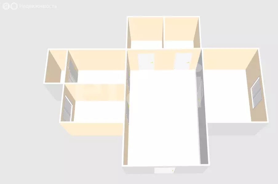 2-комнатная квартира: Александровск-Сахалинский, Комсомольская улица, ... - Фото 1