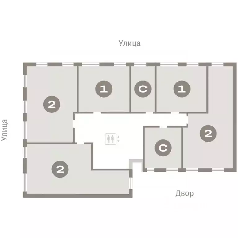 2-к кв. Омская область, Омск ул. Б.Г. Шаронова, 9 (71.04 м) - Фото 1