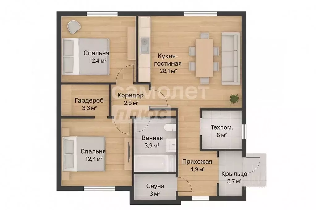 Дом в Московская область, Дмитровский муниципальный округ, Дмитровские ... - Фото 2