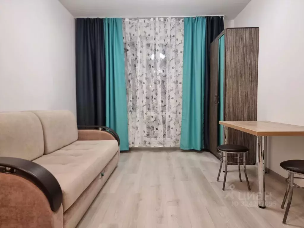 Студия Санкт-Петербург ул. Верхне-Каменская, 5 (23.0 м) - Фото 1