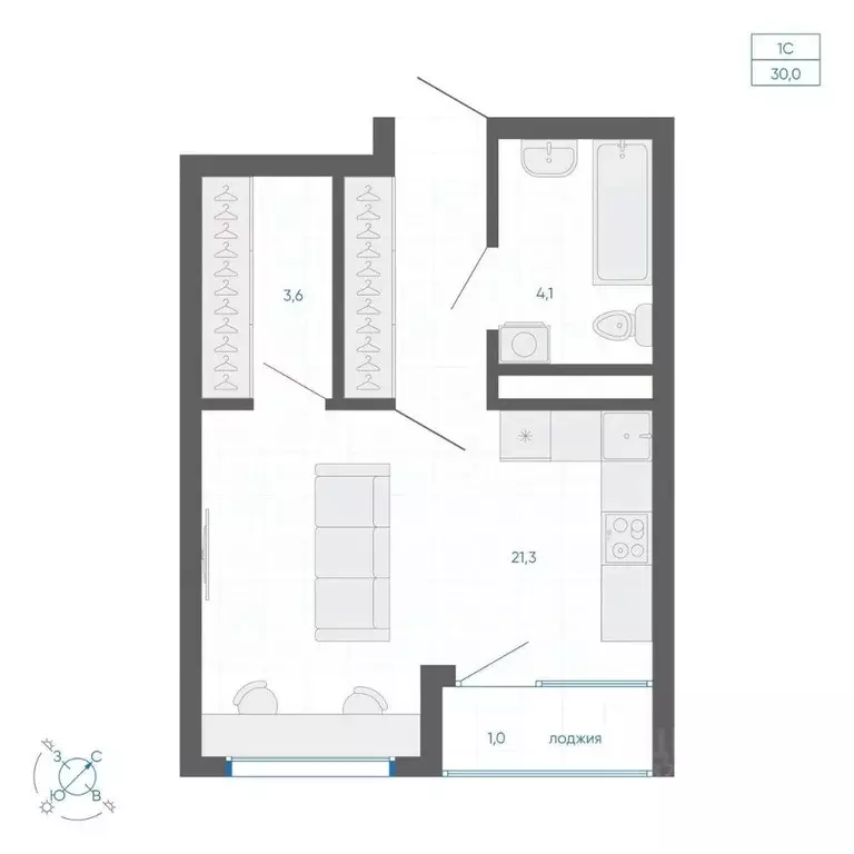 Студия Свердловская область, Екатеринбург ул. Вильгельма де Геннина, ... - Фото 2