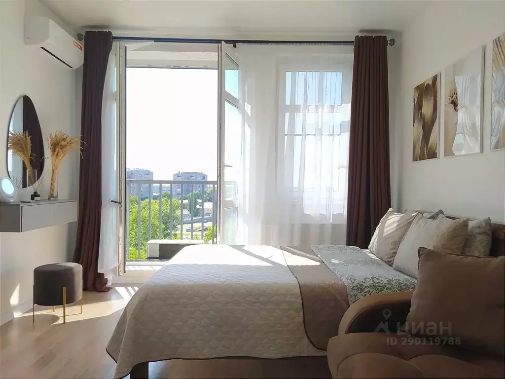 Студия Ярославская область, Ярославль ул. Городской Вал, 15к1 (25.0 м) - Фото 1